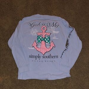 Outer Banks Simply Southern Long Sleeve Shirt